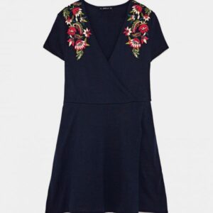 Grace Long Strip Sleeve Dress